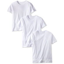 Neues Design 100% Baumwolle Rundhalsausschnitt Blank T-Shirt